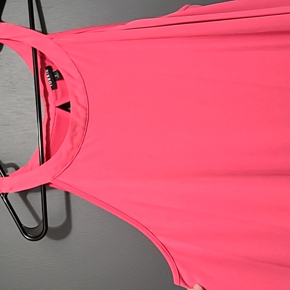 Torrid High Neck Pink Tank - Picture 2 of 4